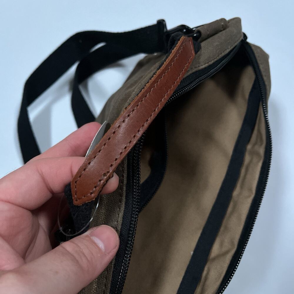 Nutsac Nut Sac Martexin Original Waxed Canvas Bag with Attachable Strap - Picture 7 of 8